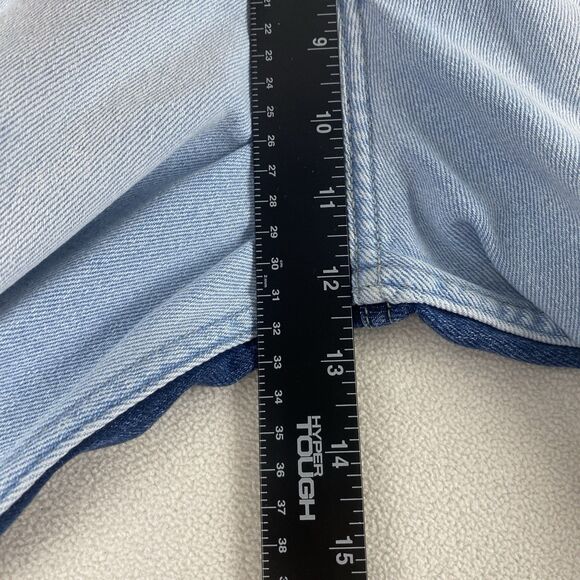 Hollister Jeans Womens 27 Two Tone Distressed High Rise 90s Y2K Denim - Picture 7 of 16